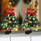 Christmas Tree Outdoor Solar Waterproof Lights for Yard Garden Lawn Decoration