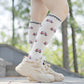 6 Pairs High Stretch Long Socks for Sports Casual Wear for Women - Style 3