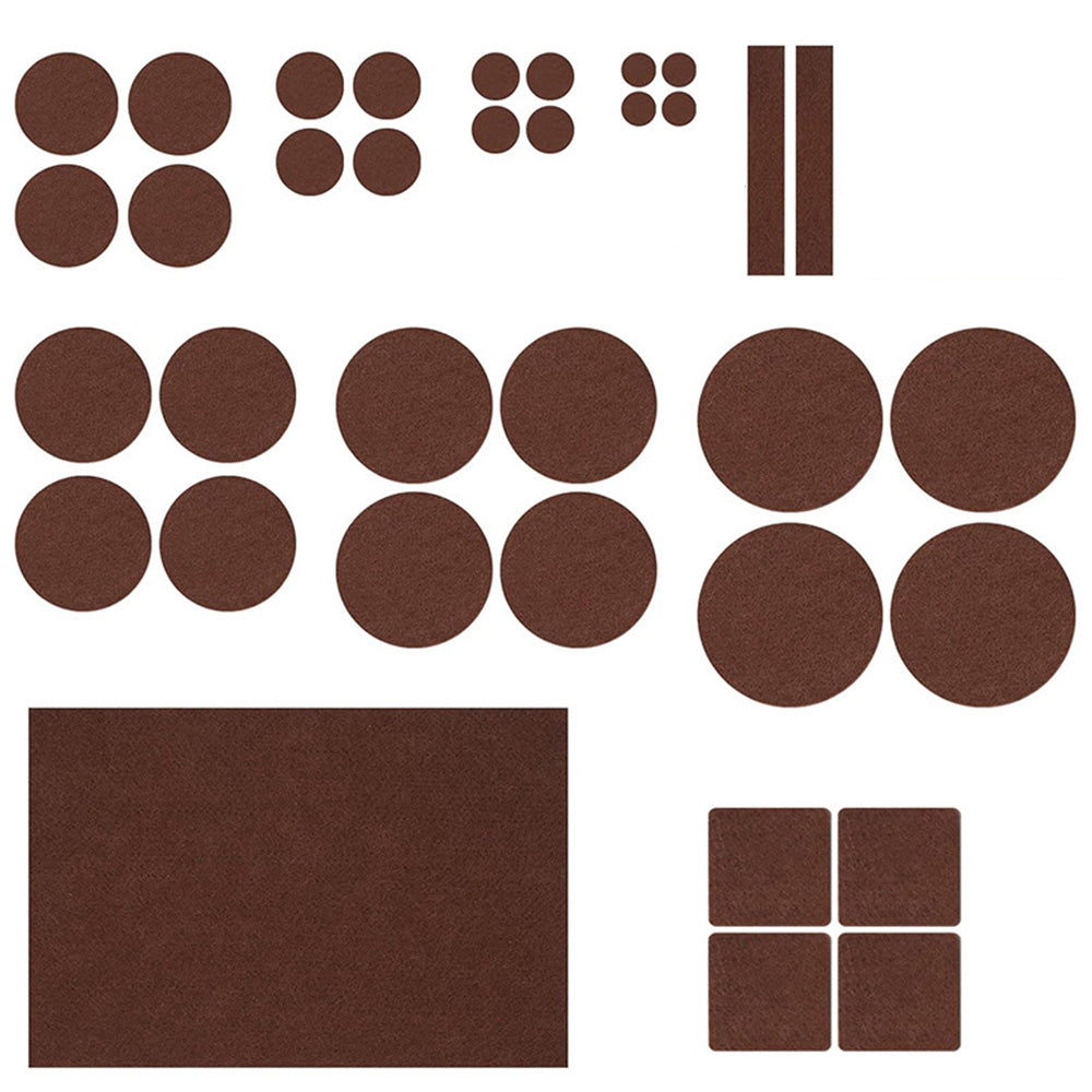 300Pcs Self Adhesive Felt Furniture Pads Scratch Resistant for Hardwood Floors