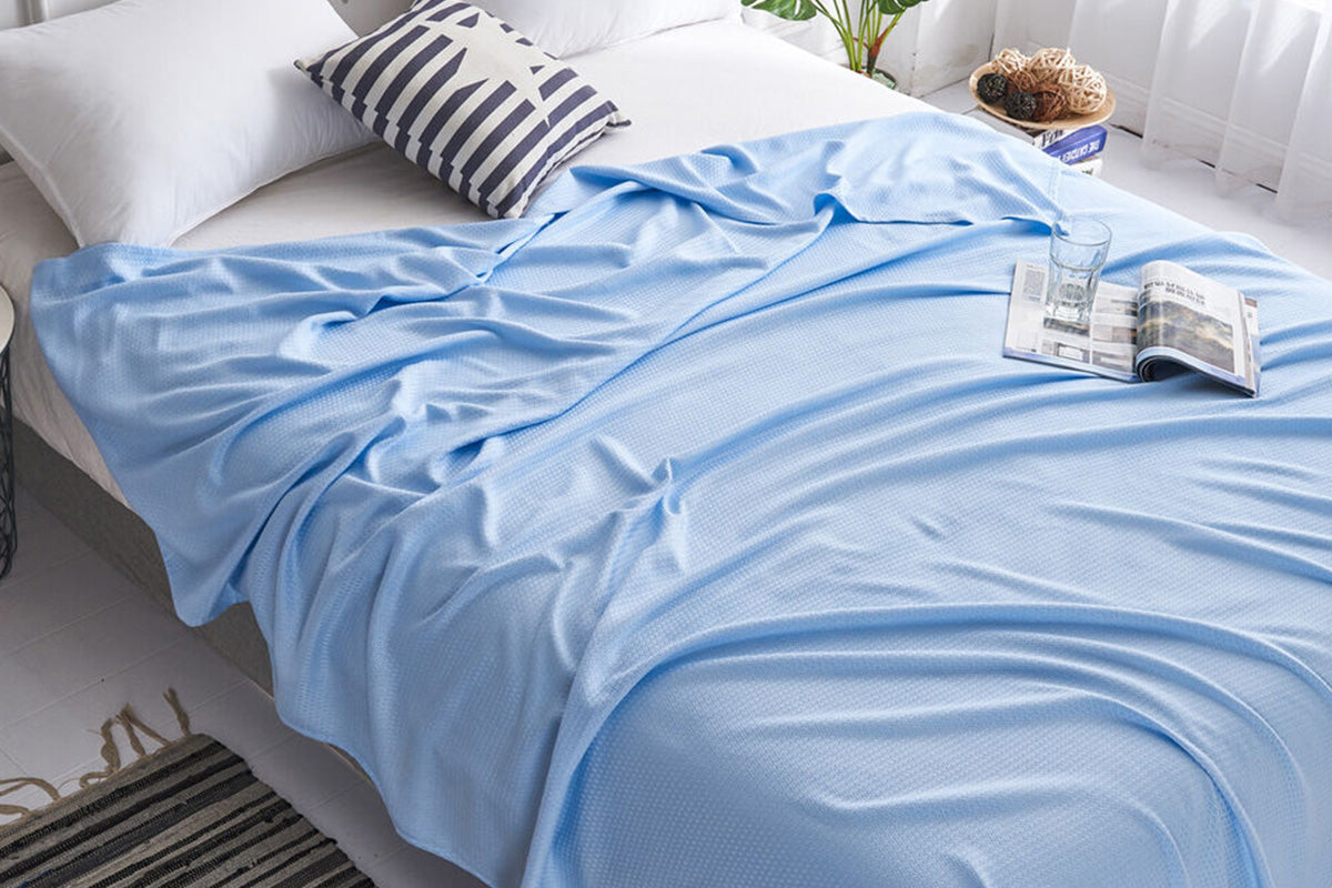 150x200cm Cooling Blanket Cool Ice Summer Blanket Bamboo Throws Blanket