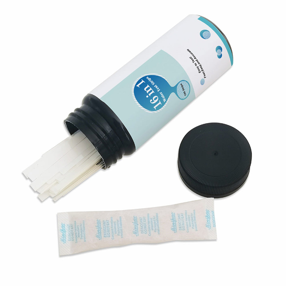 100 Strips 16 in 1 Drinking Water Quality Test Kit for Home