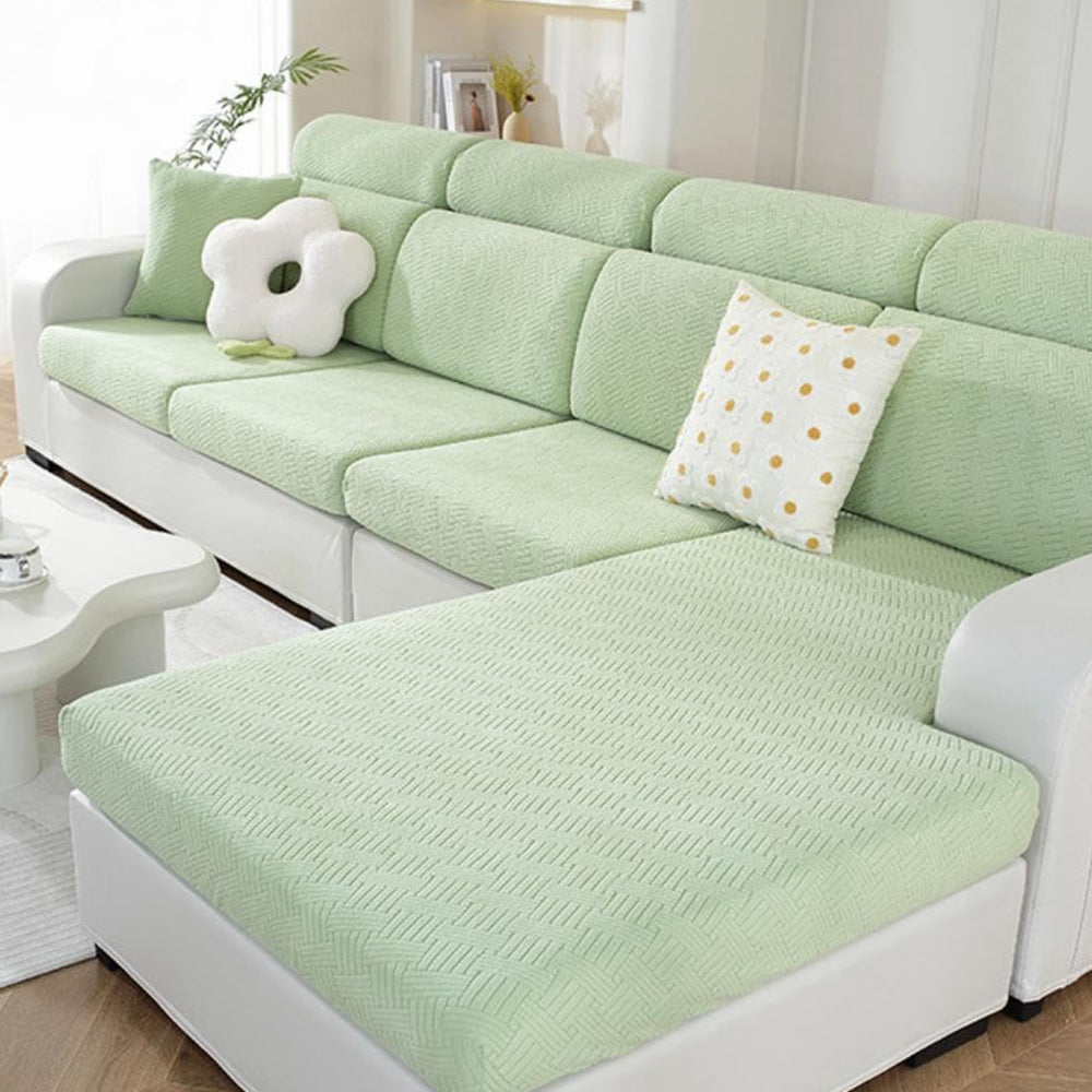 2Pcs Sofa Cushion Protector Cover