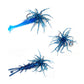 2 PCS Lifelike Floating Sea Urchin Soft Bait with Glitter Tentacle Creature Lure for Fishing