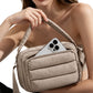 Crossbody Bag Lightweight Down-Feel Large Capacity for Commute Travel Sports