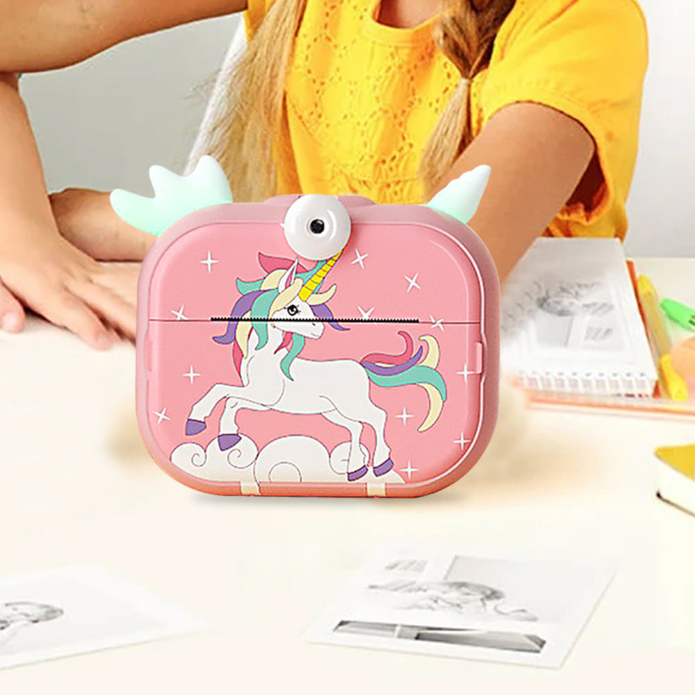 Instant Thermal Paper Print Camera for Kids