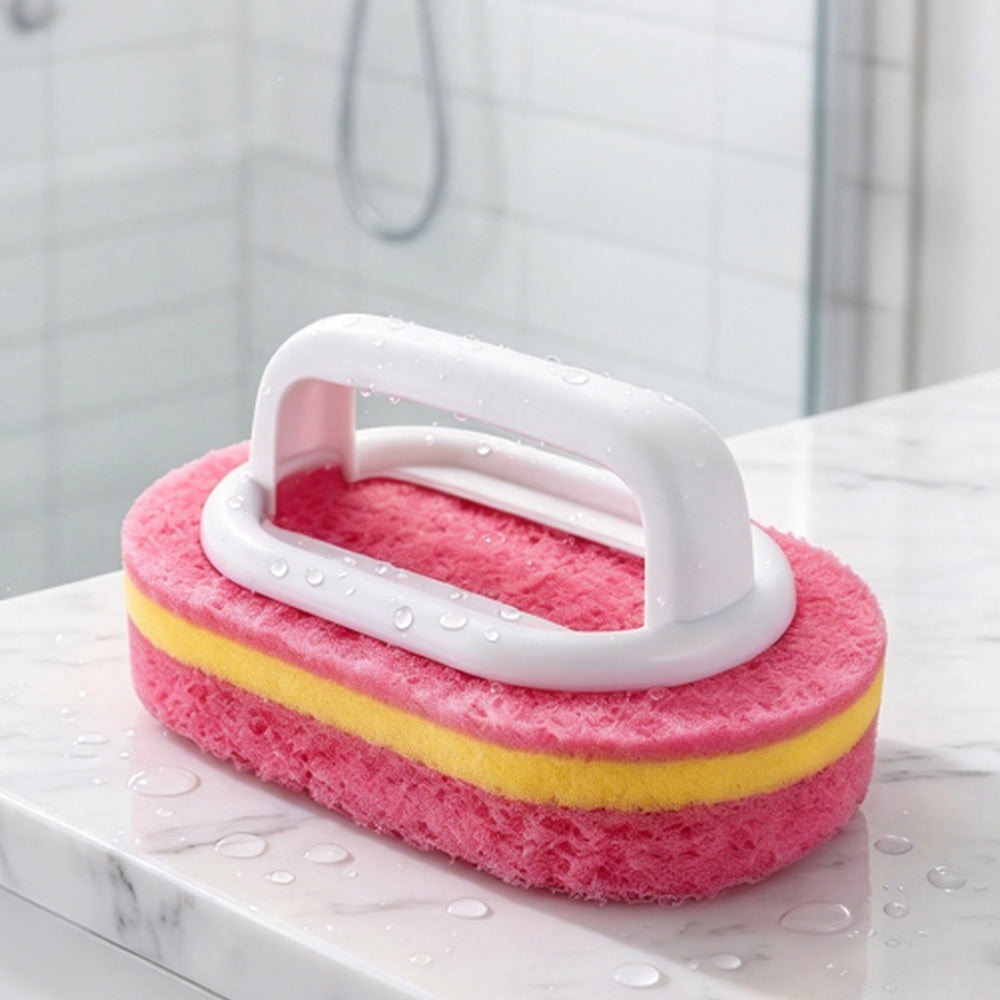 5 Piece Multi Layer Sponge Cleaning Brush Set for Kitchen and Bathroom