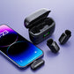 Mini Wireless Lavalier Microphone with Charging Case and AI Noise Reduction