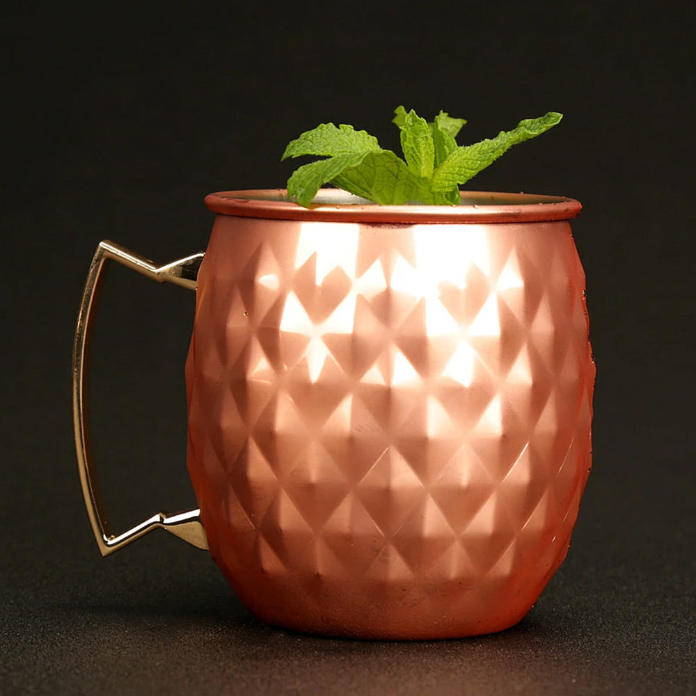 2Pcs Moscow Mule Stainless Steel Mug