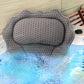 Bath Pillow with Headrest and 6 Suction Cups for Tub Support and Relaxation