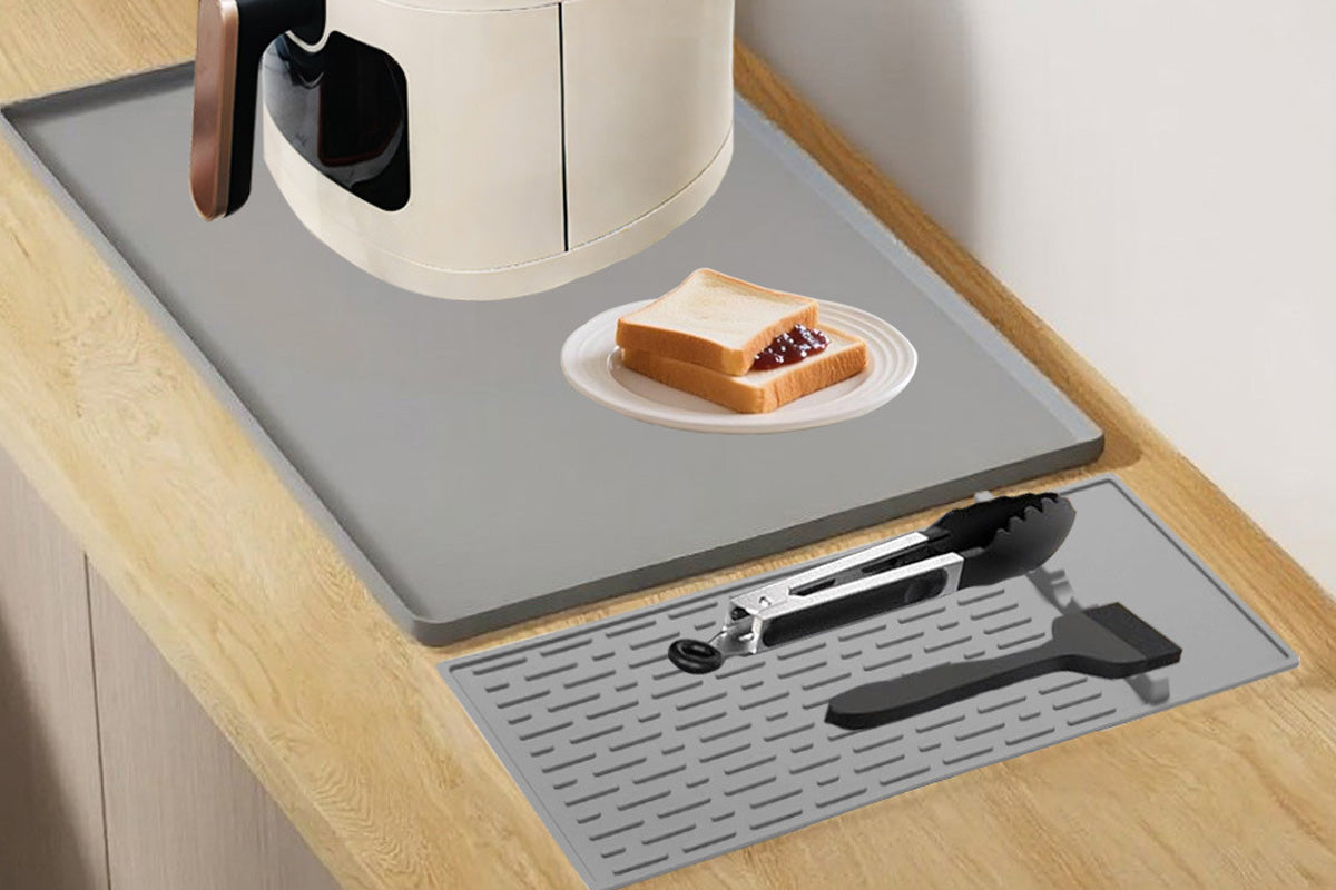 Silicone Heat Resistant Mats for Countertop Air Fryer Mat for Microwave Oven