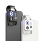 200X Phone Mini Pocket Microscope with CPL Handheld Lens and LED Light
