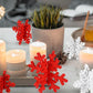 8Pcs 3D Wooden Snowflake Table Decor Christmas Winter Wonderland Centerpiece