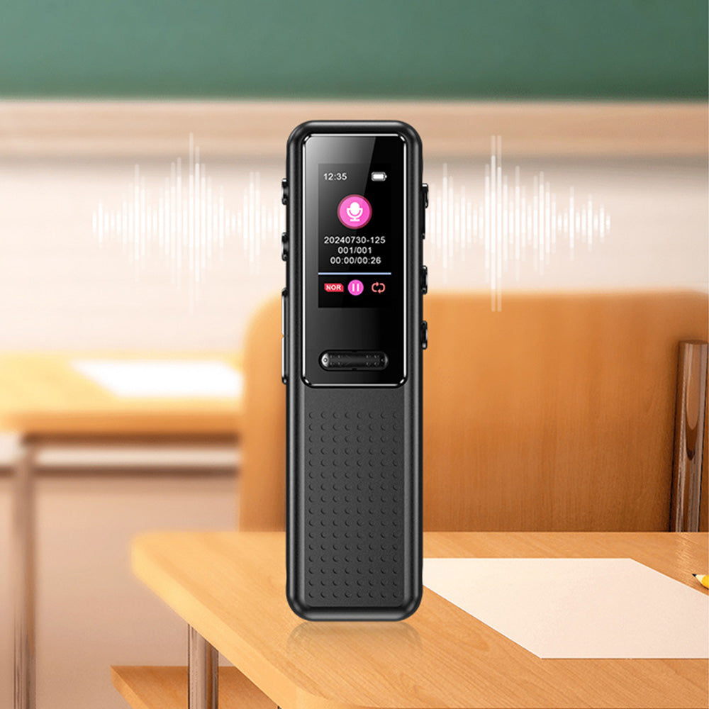 Digital Voice Recorder With Noise Reduction Technology For Meetings Lectures