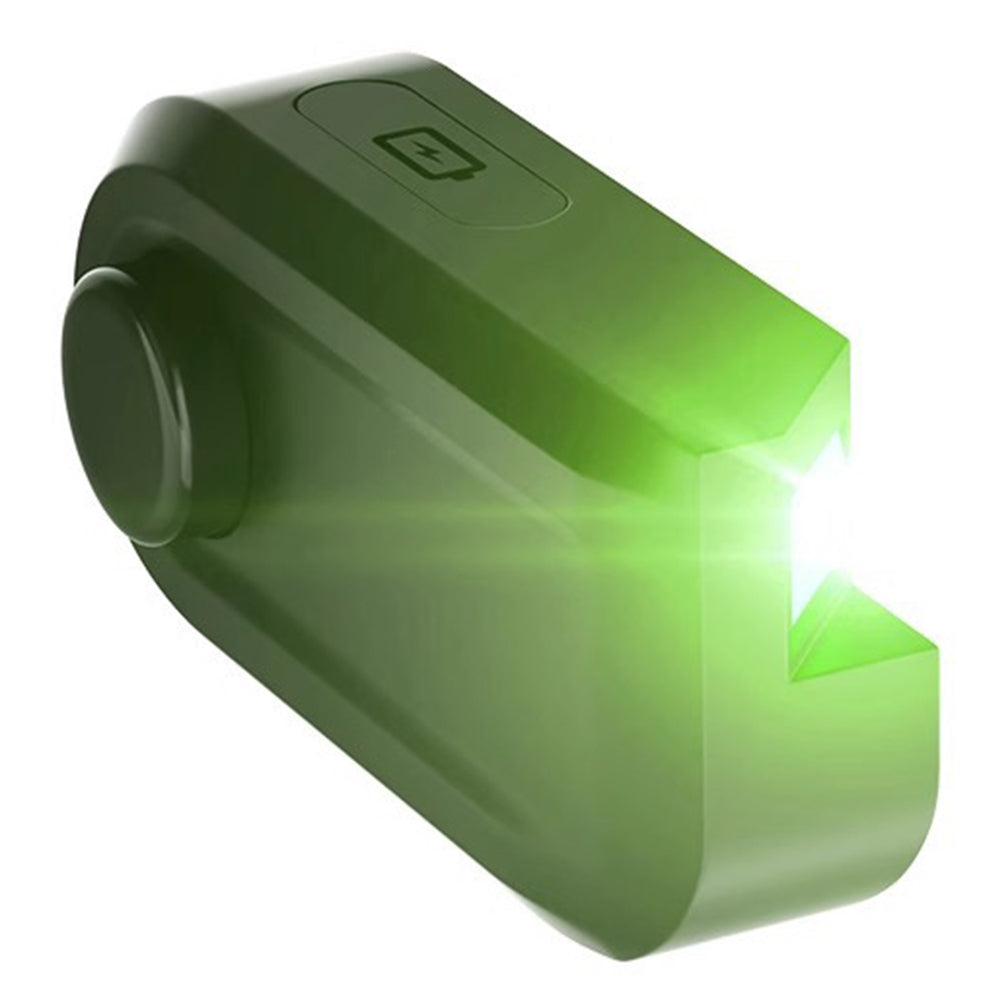 2Pcs Rechargeable Vacuum Cleaner Dust Display Light Green Light Universal High Visibility