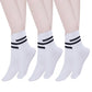 6 Pairs Non-Slip Yoga Cushioned Socks