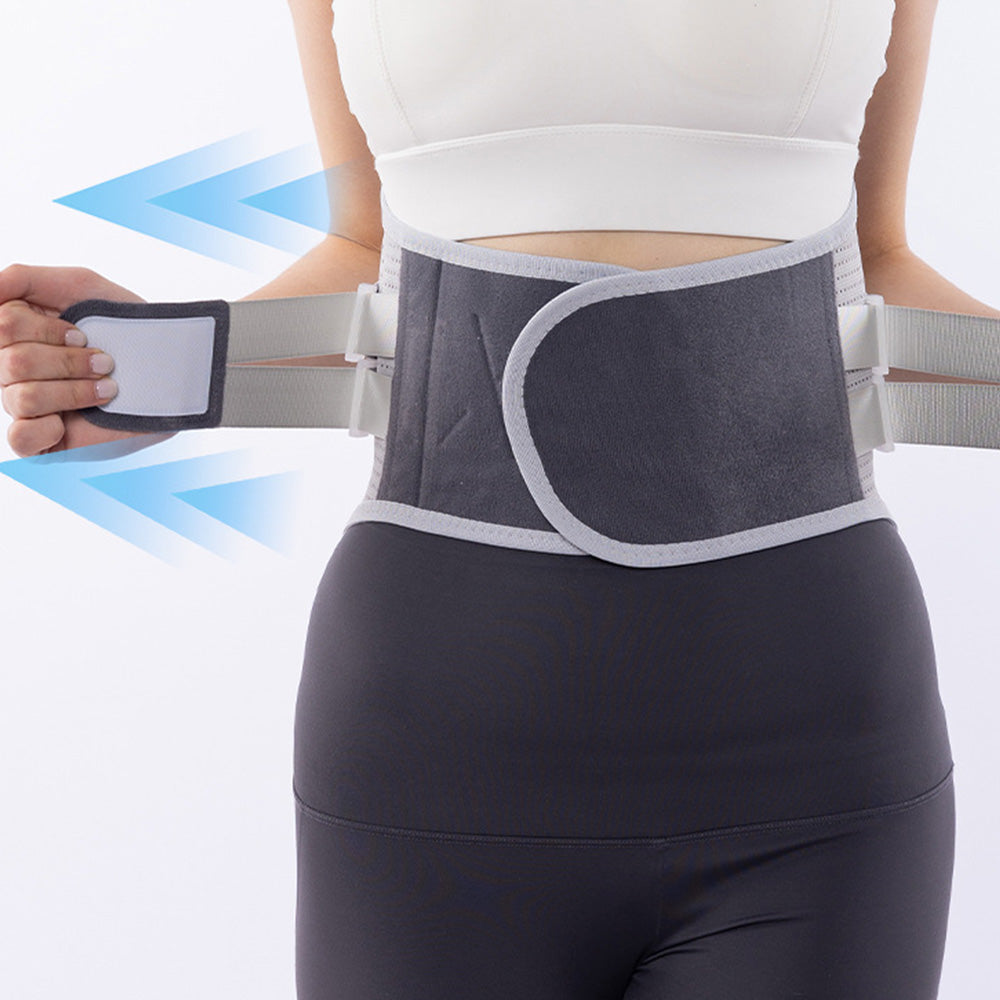 Adjustable Lumbar Support Belt Lower Back Brace With Lumbar Pad Waist Belt