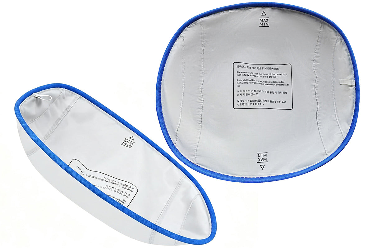 2pcs Tri-Proof Leakproof Liner Mats for Automatic Self Cleaning Smart Litter Box Waterproof Replacement Inner Pads