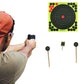 50Pcs 20CM Shooting Targets Splatter Paper Self-Adhesive Paper Reactive Splatter Target Sticker