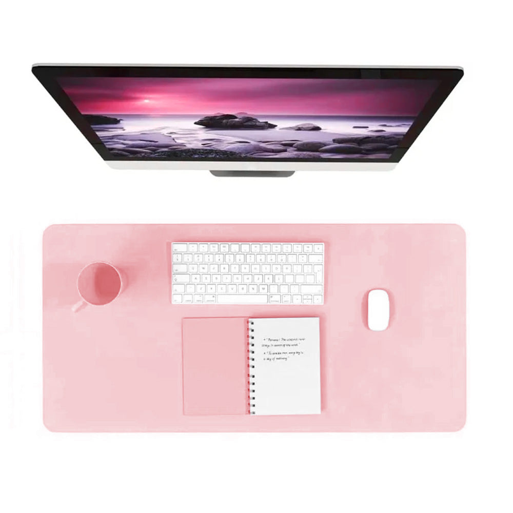 Large PU Leather Desk Mat Waterproof Non Slip Mouse Pad for Office Home