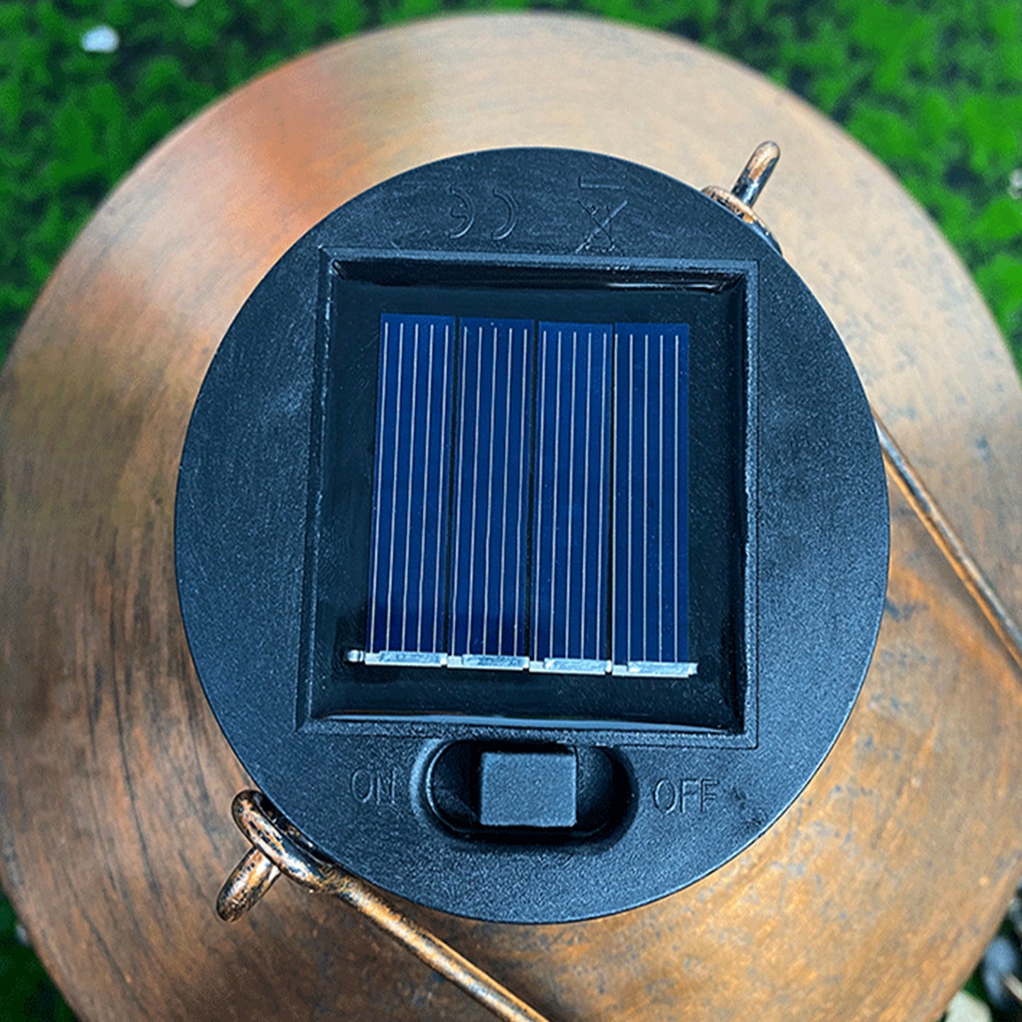 Solar Outdoor Hanging Retro Stake Lights with Shepherd Hook