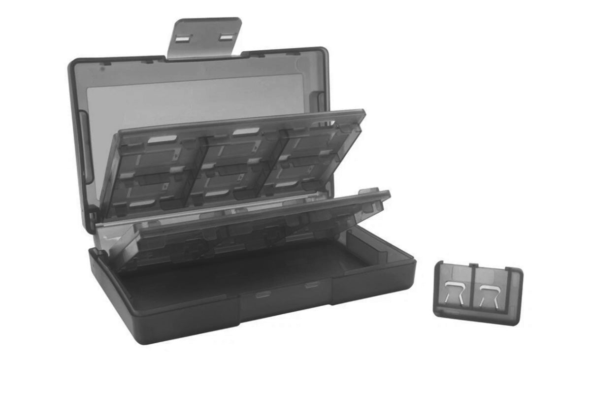 2PCS 24 In 1 Game Card Storage Box Game Card Box Organizer Compatible With Nitendo Switch