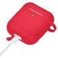 Silicone Case Cover Compatible with AirPods 2nd and 1st Generation with Cleaner kit  and Keychain