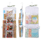 Wrapping Paper Storage Double Sided Hanging Gift Wrap Organizer Wrapping Paper Storage Bag