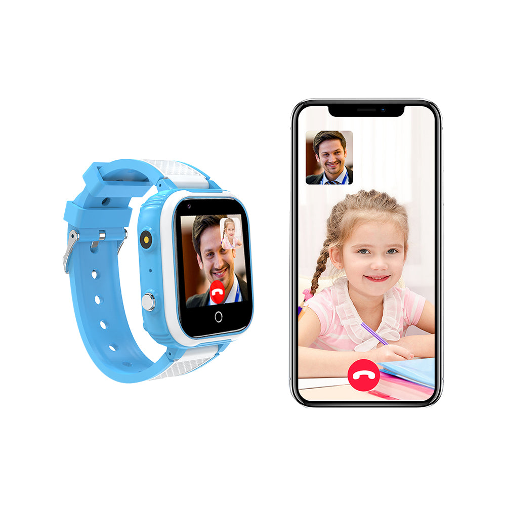 4G Smart Watch SOS Video Phone Call Compatible with Android iOS