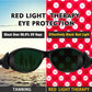 2Pcs Red Light Therapy Eye Protective Glasses For Visible Light Blocking