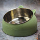 Slanted Stainless Steel Pet Feeder Bowl