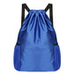 Sport Drawstring Backpack With 2 Pockets Large Capacity Basketball Bag