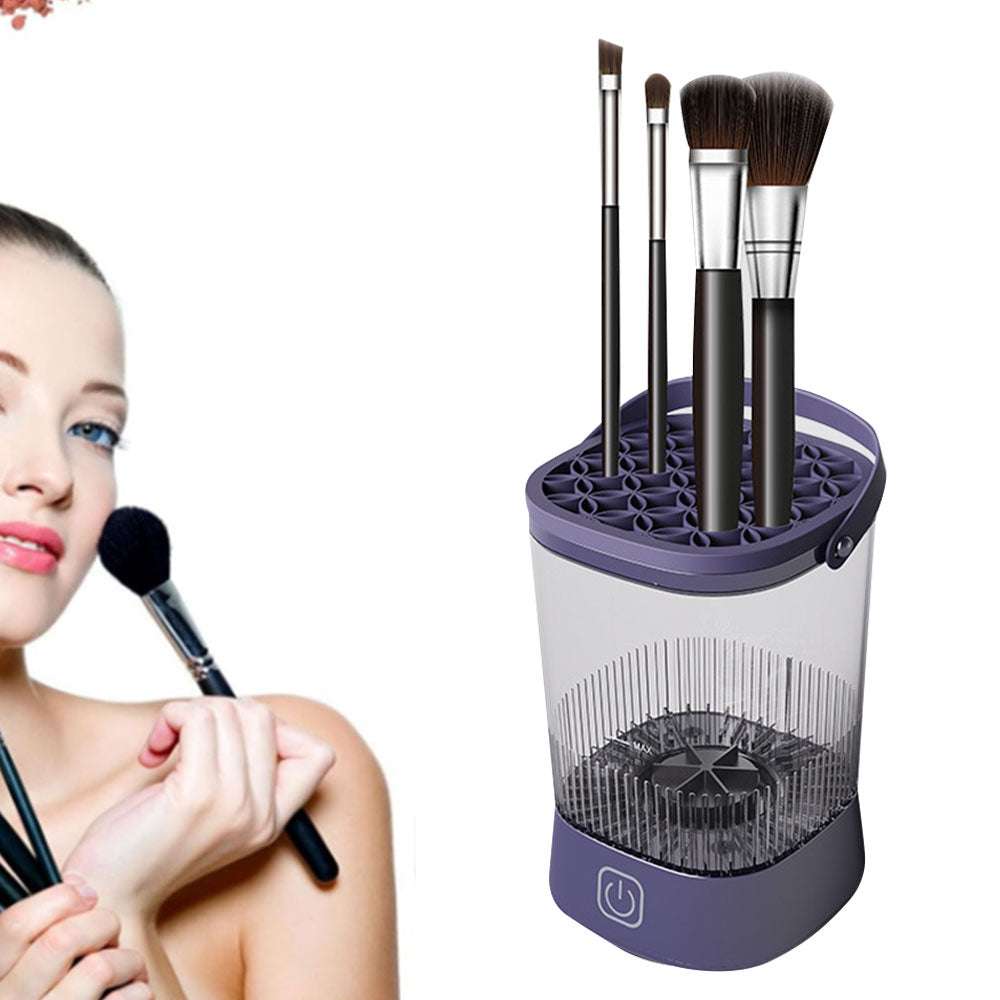Water-Resistant Electric Makeup Brush Cleaner Automatic Brush Cleaner Dryer Tool