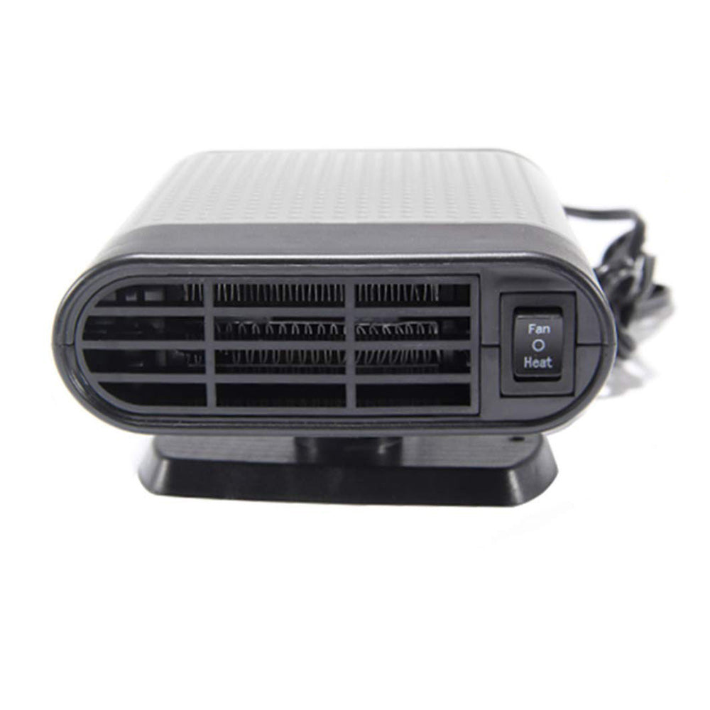 12V Car Portable Electric Heating Fan For Vehicle Fast Heating Defrost Defogger
