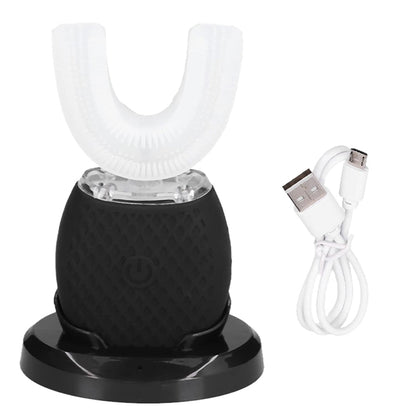 U Shaped Portable 360 Degree Ultrasonic Electric Toothbrush