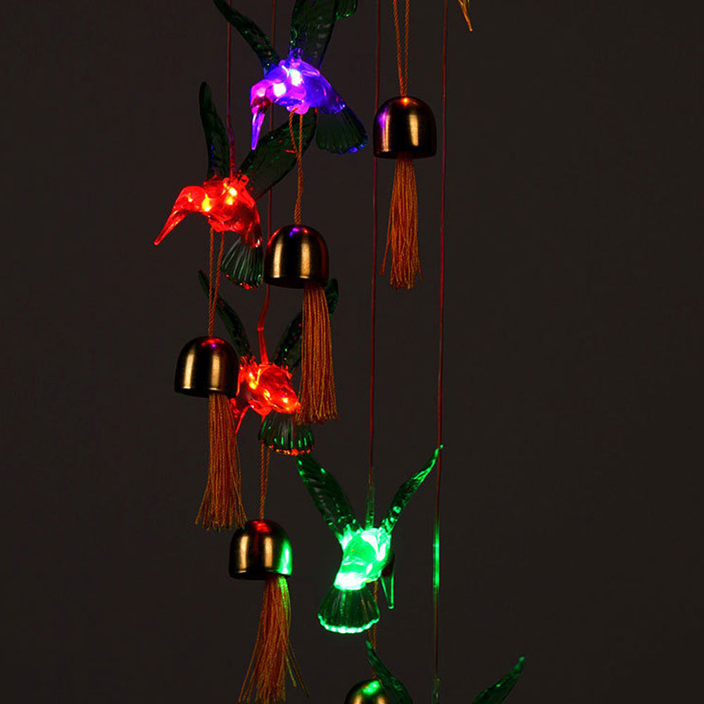 Solar Color Changing Wind Chime Light