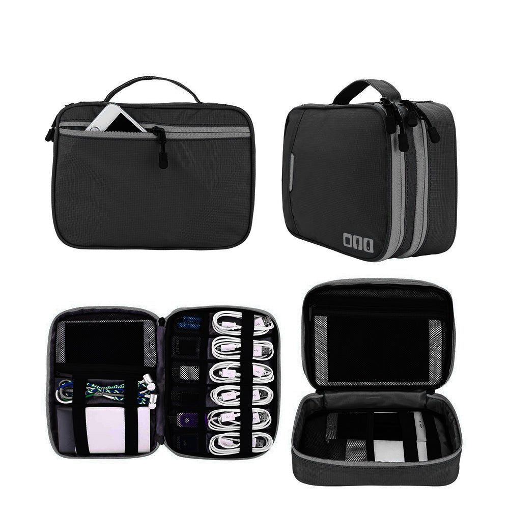 Electronic Organizer Travel Case Cable Organizer Bag For Travel Essentials