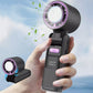 100 Speeds Digital Display Cold Compress Cooling Fan USB Fan with Lanyard