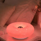 Rechargeable Donut Table and Wall Lamp with Touch Dimming
