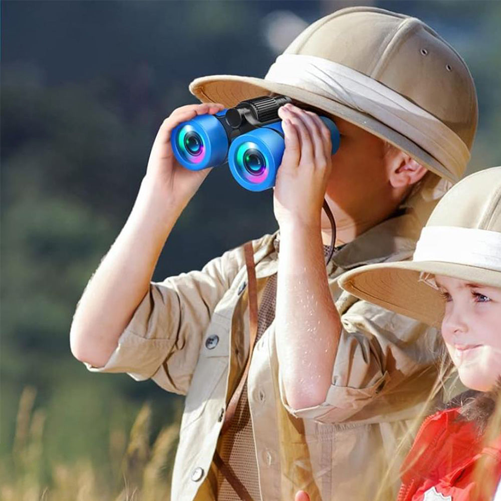 Kids Binoculars Adjustable Lightweight Telescope Toy for Birds Watching