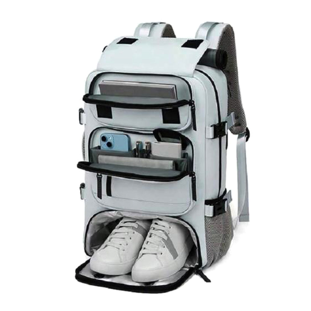 Travel Carry-On Convertible Backpack with Shoe Compartment