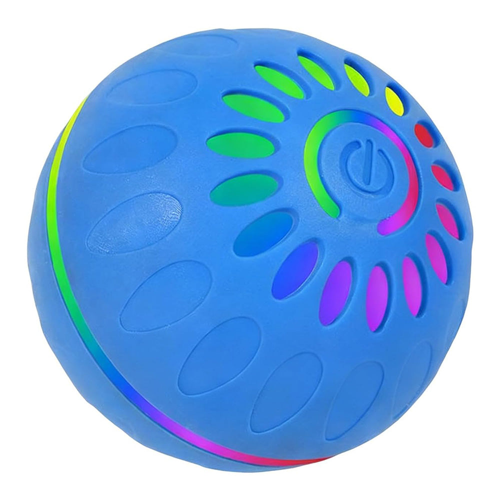 Interactive Dog Ball Toy Smart Moving Bouncing Dog Ball with LED Lights for Dogs Puppies