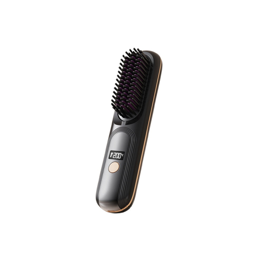 Portable Rechargeable Wireless Hair Straightener Comb