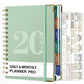 2027 A5 Hardcover Weekly Planner Calendar Notebook January to December