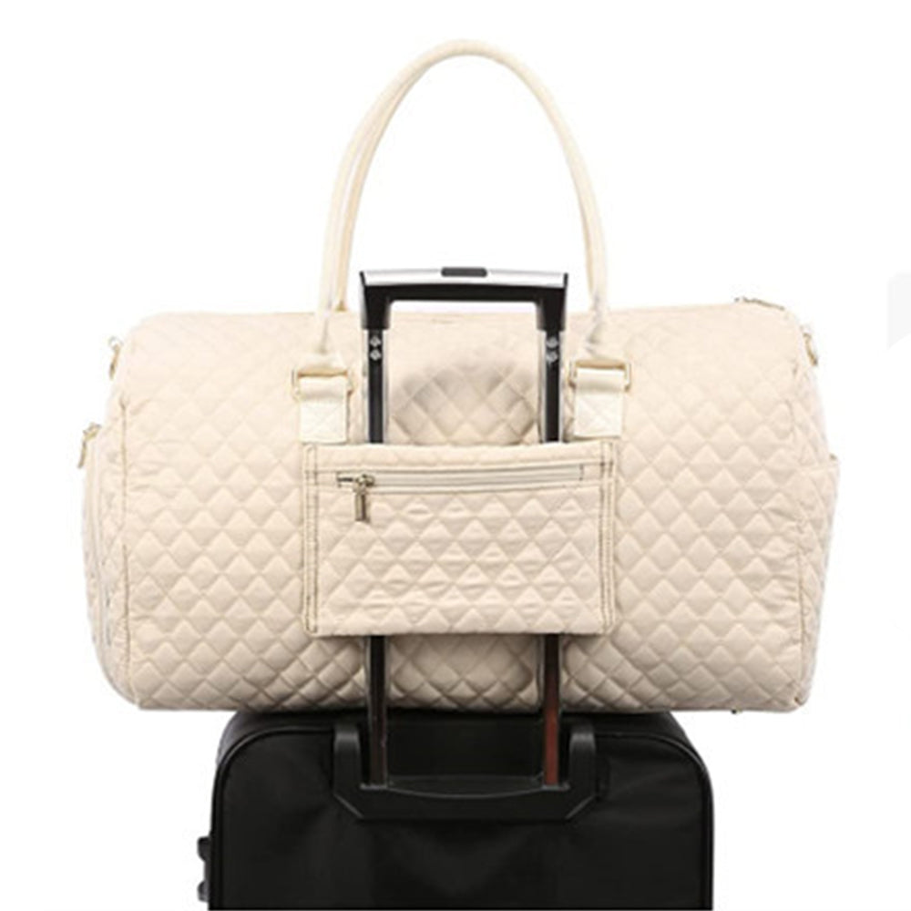 Travel Gym Duffle Bag with Shoe Compartment  and Small Bag