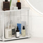 2 Tier Storage Rack Perfume and Skincare Organizer for Bathroom Bedroom Kitchen