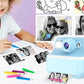 Kids Instant Print Camera Zero Ink Print Photo Camera with 32G TF Card