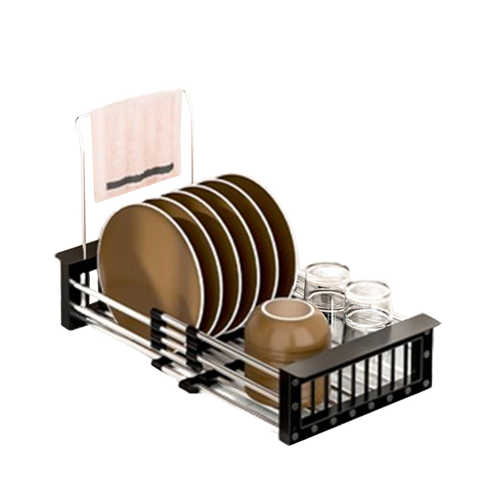 Extendable Stainless Steel Sink Dish Drying Rack