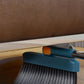 3Pcs Set of Plastic Broom with Foldable Standing Dustpan and Scraper Broom