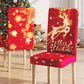 Christmas Chair Cover Slipcover for Dining Chairs for Christmas Parties and Holiday Decor