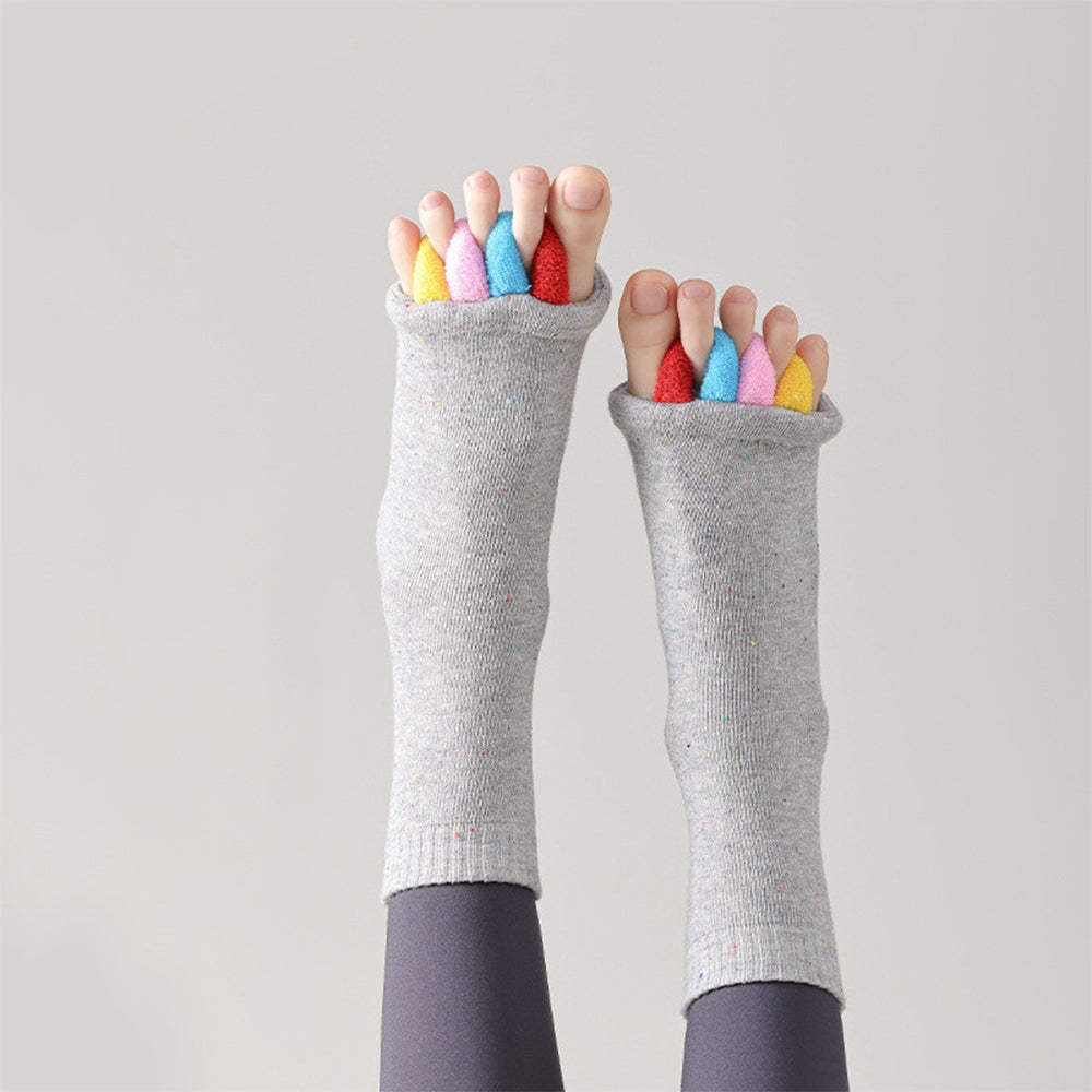 3Pcs Breathable Toe Socks Comfortable Toe Separator Socks